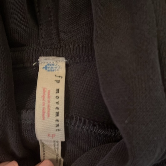 Free People dark grey sweatshirt- SOLD - not available - Picture 2 of 3